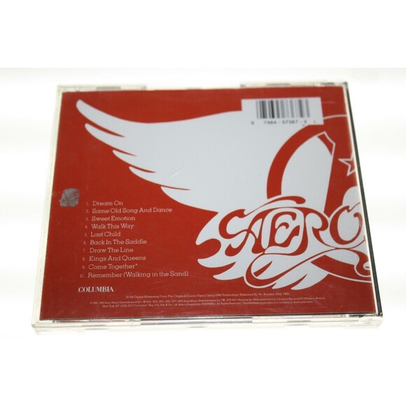 AEROSMITH'S GREATEST HITS GOOD USED CONDITION - Picture 2 of 2